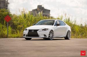 Lexus IS F on Vossen Wheels (VFS-10) 2017 года